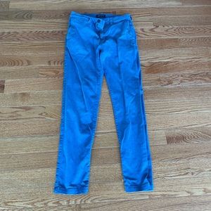 American Eagle Blue Khaki Pants 30x34